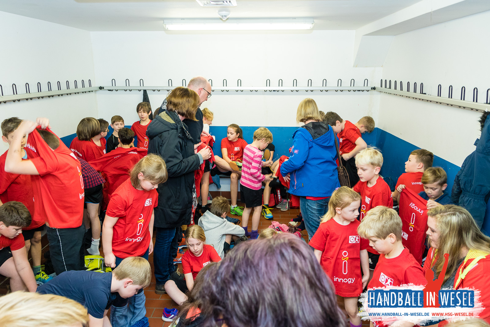 HSG Wesel E-Jugend / Einlaufkids TUSEM Essen 2017